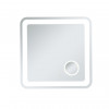 Elegant Decor 30 x 30 in. Lux Hardwired LED Mirror with Magnifier & Color Changing Temperature 3000K-4200K-6400K