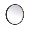 Elegant Decor 18 in. Pier 3000K, 4200K & 6400K LED Mirror with Adjustable Color Temperature in Black