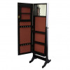 ORE International 57 in. H Standing Mirror with Storage