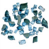 AZ Patio Heaters Reflective Fire Pit Glass Sky Blue