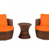 W Unlimited Romantic Collection outdoor 3-piece Bistro Set