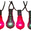 Noma Inliten V10007 7W Edison Style Replacement Bulb- Red & Green - 2 Pack