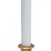 Noma Inliten V1533-88 9 in. 1 Light Gold Operated LED Candolier Warm White