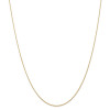Finest Gold 0.7 mm x 16 in. 14K Yellow Gold Carded Cable Rope Chain