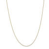 Finest Gold 1 mm x 16 in. 14K Yellow Gold Singapore Chain