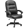HON HON2095HPWST11T Leather High-Back Pillow-Soft Chair