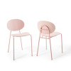 Modway Furniture Palette Dining Side Chair - Set of 2 - Pink