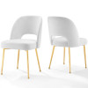Modway Furniture Rouse Dining Room Side Chair White - Set of 2