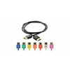 Kramer 97-0132006 C-HM/HM/PICO/BK-6. SLIM HIGH SPEED HDMI CABLE WITH ETHERNET-6FT