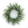 Mixed Eucalyptus Leaf Foliage Wreath with Twig Accents 29