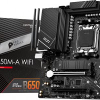 MSI B650MAWIFI PRO B650M-A WIFI AMD B650 RYZEN 7000 DDR5 128GB