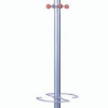 Alba Wavy Coat Stand in Silver Grey Umbrella Holder