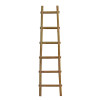 HomeRoots 6 Step Decorative Ladder Shelve Brown - 72 x 18 x 2 in.