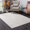 HomeRoots 8 x 11 ft. Modern Gray Distressed Area Rug