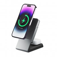 Alogic MSCDD MATRIX 2-IN-1 UNIV CHARGER-BLK MAGNETIC WIRELESS CHARGING