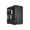 Lian Li Lancool Black Steel/Tempered Glass ATX Mid Tower Computer Case, 2x 160 mm PWM Fans Included (Non-RGB)