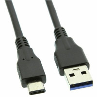 4xem 4XUSBCUSB3A1 USB A TO USB C 1FT 5GBPS CABLE USB 3.0 CHARGE AND DATA M/M CABLE