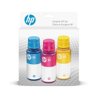 HP 9C228AN 31 3-PACK CMY 3 ORIGINAL INK BOTTLE COMBO