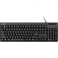 Rocstor Y10P002-B1 KS20T 104-KEY KEYBOARD WITH BUILT-IN SMART CARD READER - COMMON ACCESS CARD CAC