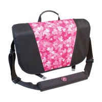 Mobile Edge ME-SUMO33MBX SUMO - MESSENGER BAG - 16IN/17IN MAC - BLACK/PINK ,1680D BALLISTIC NYLON