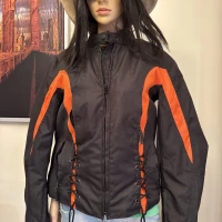 Ladies Textile Crystal Jacket with Color Accents