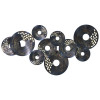 Empire Art Direct -R Flan Hand Painted Etched Metal Wall Sculpture