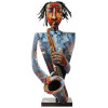 Empire Art Direct The Saxophonist Primo Mixed Media Sculpture