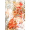 Empire Art Direct Coral Lace II Frameless Free Floating Tempered Glass Panel Graphic Wall Art