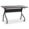Lorell Espresso & Silver Training Table- Silver