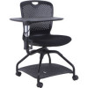 Lorell 19.6 x 22 x 34.6 in. Student Training Chair Black