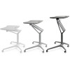 Lorell Adjustable Height Top Mobile Laptop Caddy - Black
