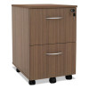 ALESE521620WA Mobile File & File Pedestal- Walnut