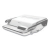 Fellowes FEL 3-in-1 Machine Binding & Staplers Lyra Center - 300 Sheet Bind - White & Gray