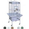 Prevue Pet Products 18 in. x 18 in. x 57 in. Wrought Iron Select Cage - Pewter