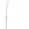 Ore International 5 Arms Arch Floor Lamp - White