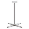 HON Arrange X-Leg Base for 42-48 in. Tops Silver