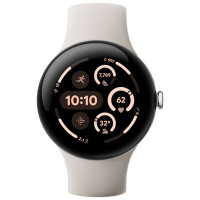 Google GA05736-US PIXEL WATCH 3 45MM WIFI SILVER/PORCELAIN