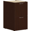 HON 15 in. 2 x File & File Mod Pedestal Support Collection Component Drawer - Steel Ball Bearing, Mahogany Laminate