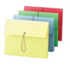 Smead Manufacturing Company Wallet With Elastic Closure- 2in. Exp- 11-.75in.x9-.50in.- Assorted