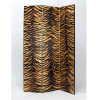 WaybornHomeFurnishings Gold Leaf Zebra Screen