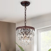 Warehouse of Tiffany IMP30A-3AC 3-Light Eresu Chadnelier - Antique Copper