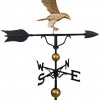 500 Series 52 In. Deluxe Gold Full Bodied Eagle Weathervane