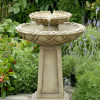 Jeco Bird Bath Outdoor Water Fountain