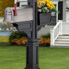 MAYNE 5808B Signature Plus Mailbox Post- Black