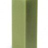 Zest Candle CPZ-157-12 3 x 9 in. Sage Green Square Pillar Candle -12pcs-Case - Bulk