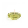 Jeco CFZ-109-12 3 in. Clear Sage Gel Floating Candles Green - 72 Piece