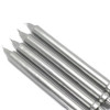 Jeco CEZ-108-12 10 in. Formal Dinner Taper Candles Metallic Silver - 144 Piece