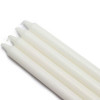 Jeco CEZ-092-12 10 in. Straight Taper Candles White - 144 Piece
