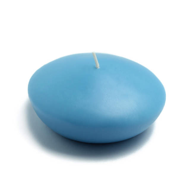 Jeco CVZ-037-8 Square Glass Votive Candles Aqua - 96 Piece