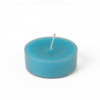 Jeco CTM-027-12 Mega Oversized Tealights Turquoise - 144 Piece